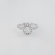 ANILLO BRILLANTE 0.40 CT Y BRILLANTES 0.26 CT GVS