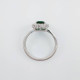 ANILLO ESMERALDA 0.79 CT Y BRILLANTE 0.34 CT